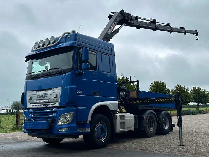 DAF XF 460 6x4!!HIAB 24TM CRANE/KRAN/TREKKER/BAKWAGEN!!BAUKRANE TRANSPORT!!euro6! - Vilcējs: foto 5 DAF XF 460 6x4!!HIAB 24TM CRANE/KRAN/TREKKER/BAKWAGEN!!BAUKRANE TRANSPORT!!euro6! - Vilcējs: foto 5