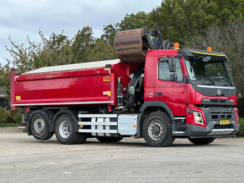 Volvo FMX 330 EURO6!!6X4!!VOORAS AANGEDREVEN!!Z-Kraan/KIPPER!! - Kravas automašīna pašizgāzējs, Kravas auto ar manipulatoru: foto 2 Volvo FMX 330 EURO6!!6X4!!VOORAS AANGEDREVEN!!Z-Kraan/KIPPER!! - Kravas automašīna pašizgāzējs, Kravas auto ar manipulatoru: foto 2
