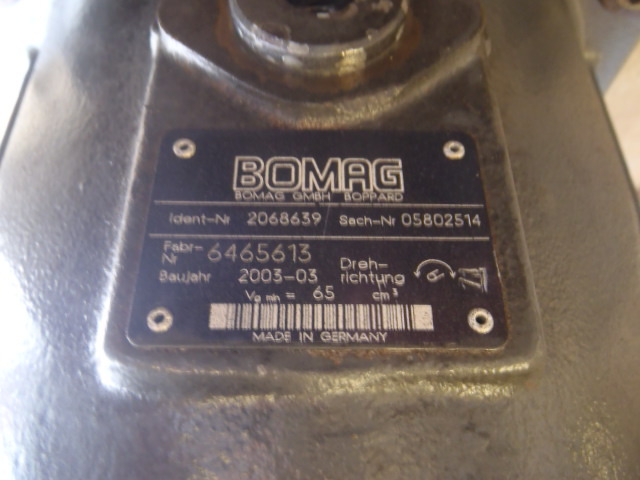 Bomag 5802514 - - Hidrauliskais motors - Celtniecības tehnika: foto 3 Bomag 5802514 - - Hidrauliskais motors - Celtniecības tehnika: foto 3