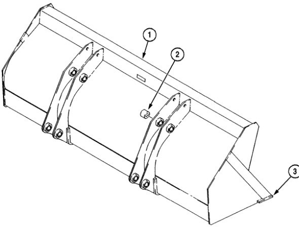 Case 141793A1 - 310570A1 - Iekrāvēja kauss: foto 2 Case 141793A1 - 310570A1 - Iekrāvēja kauss: foto 2