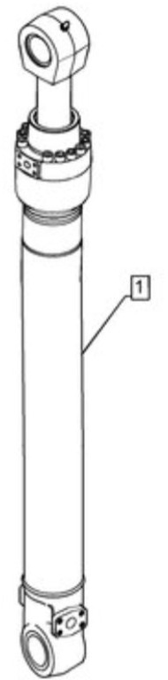 Case 47363049 - Hidrauliskais cilindrs - Celtniecības tehnika: foto 1 Case 47363049 - Hidrauliskais cilindrs - Celtniecības tehnika: foto 1