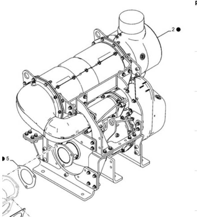 Case 51533415 - Trokšņa slāpētājs - Celtniecības tehnika: foto 1 Case 51533415 - Trokšņa slāpētājs - Celtniecības tehnika: foto 1