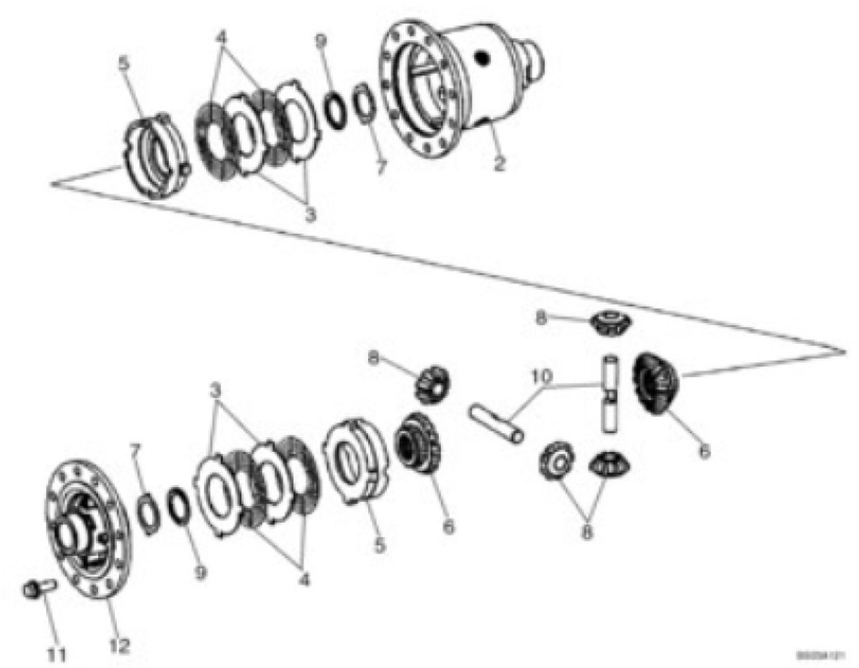 Case 8603621 - Diferenciālis - Lauksaimniecības tehnika: foto 1 Case 8603621 - Diferenciālis - Lauksaimniecības tehnika: foto 1