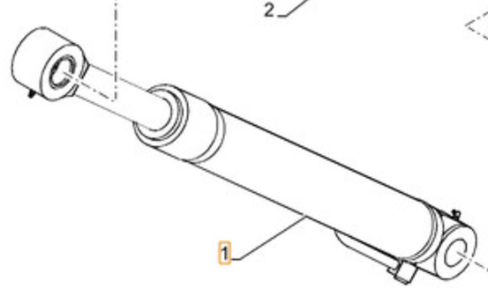 Case KAV20210 - Hidrauliskais cilindrs - Celtniecības tehnika: foto 1 Case KAV20210 - Hidrauliskais cilindrs - Celtniecības tehnika: foto 1
