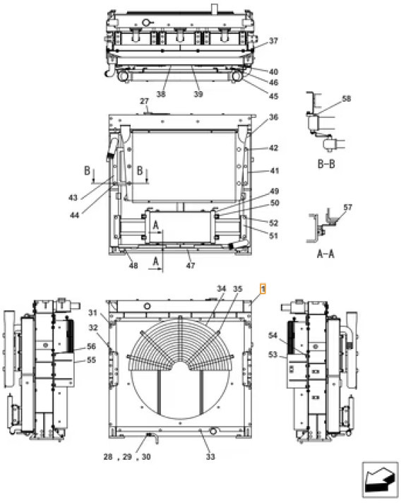 Case LN002530 - LN001620 - Eļļas dzesētājs - Lauksaimniecības tehnika: foto 1 Case LN002530 - LN001620 - Eļļas dzesētājs - Lauksaimniecības tehnika: foto 1