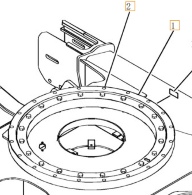 Case PH40F00004F1 - 72284216 - Devēja gredzens - Celtniecības tehnika: foto 1 Case PH40F00004F1 - 72284216 - Devēja gredzens - Celtniecības tehnika: foto 1