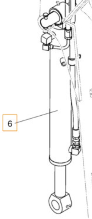 Case PY01V00070F1 - Hidrauliskais cilindrs - Celtniecības tehnika: foto 2 Case PY01V00070F1 - Hidrauliskais cilindrs - Celtniecības tehnika: foto 2