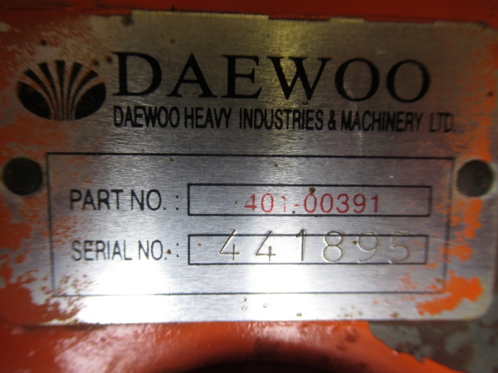 Daewoo 401-00391 - - Pagrieziena reduktors - Celtniecības tehnika: foto 2 Daewoo 401-00391 - - Pagrieziena reduktors - Celtniecības tehnika: foto 2