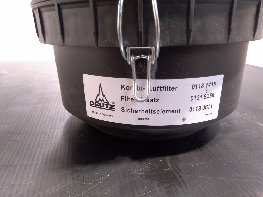 Deutz 01181715 - - Gaisa filtrs - Celtniecības tehnika: foto 5 Deutz 01181715 - - Gaisa filtrs - Celtniecības tehnika: foto 5