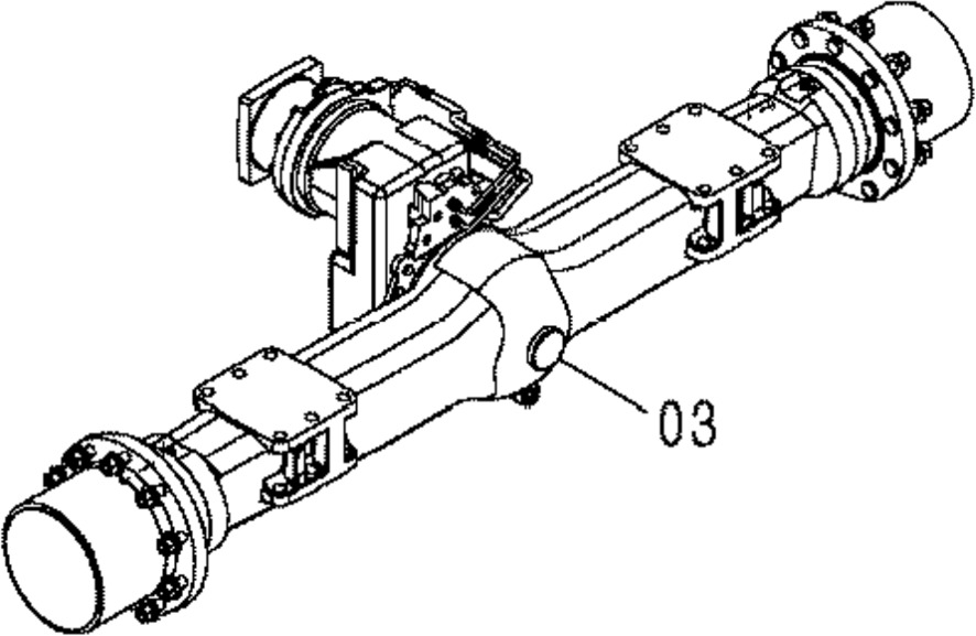 Hitachi 4457336 - 4143000182 - Aizmugurējā ass - Celtniecības tehnika: foto 1 Hitachi 4457336 - 4143000182 - Aizmugurējā ass - Celtniecības tehnika: foto 1