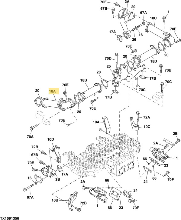Hitachi 8976067173 - 87605866 - EGR dzesētājs - Lauksaimniecības tehnika: foto 1 Hitachi 8976067173 - 87605866 - EGR dzesētājs - Lauksaimniecības tehnika: foto 1