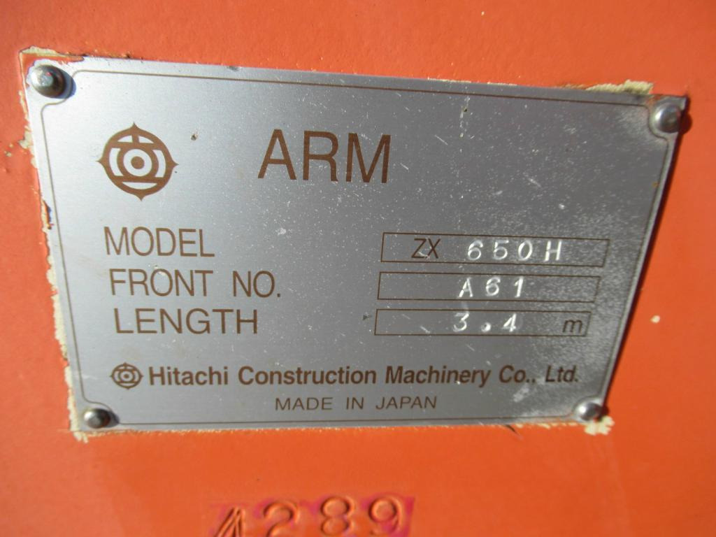 Hitachi ZX650 - - Strēle - Celtniecības tehnika: foto 5 Hitachi ZX650 - - Strēle - Celtniecības tehnika: foto 5