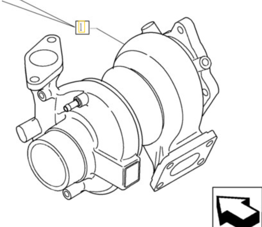 New Holland VA4933500701 - VA4933500730 - Turbīna - Celtniecības tehnika: foto 1 New Holland VA4933500701 - VA4933500730 - Turbīna - Celtniecības tehnika: foto 1