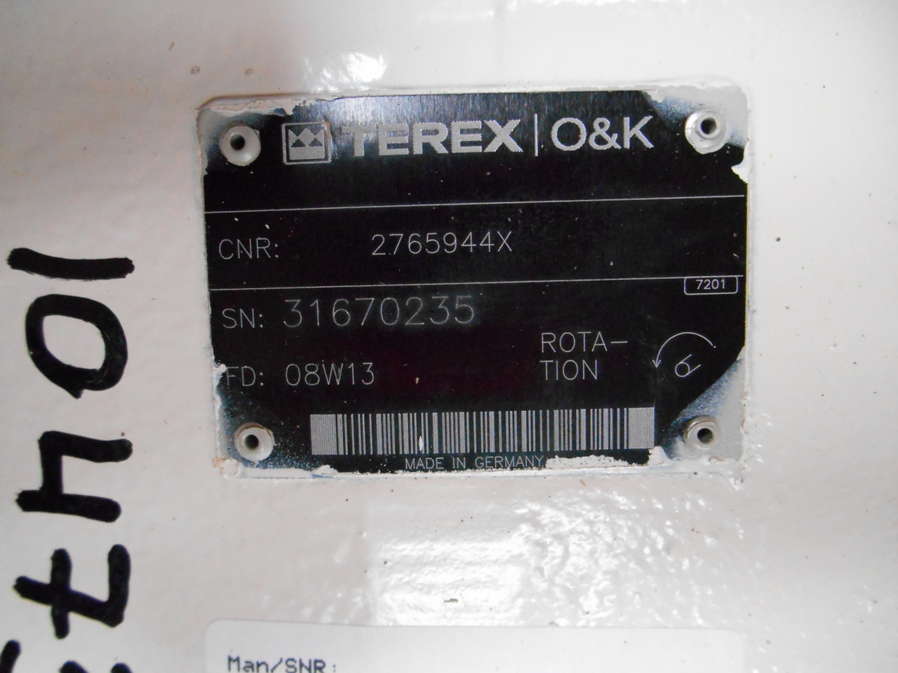 Terex O&K A10VO140DRG/31L-PSD12K01-S0679 (AP) - - Hidrauliskais sūknis - Celtniecības tehnika: foto 2 Terex O&K A10VO140DRG/31L-PSD12K01-S0679 (AP) - - Hidrauliskais sūknis - Celtniecības tehnika: foto 2
