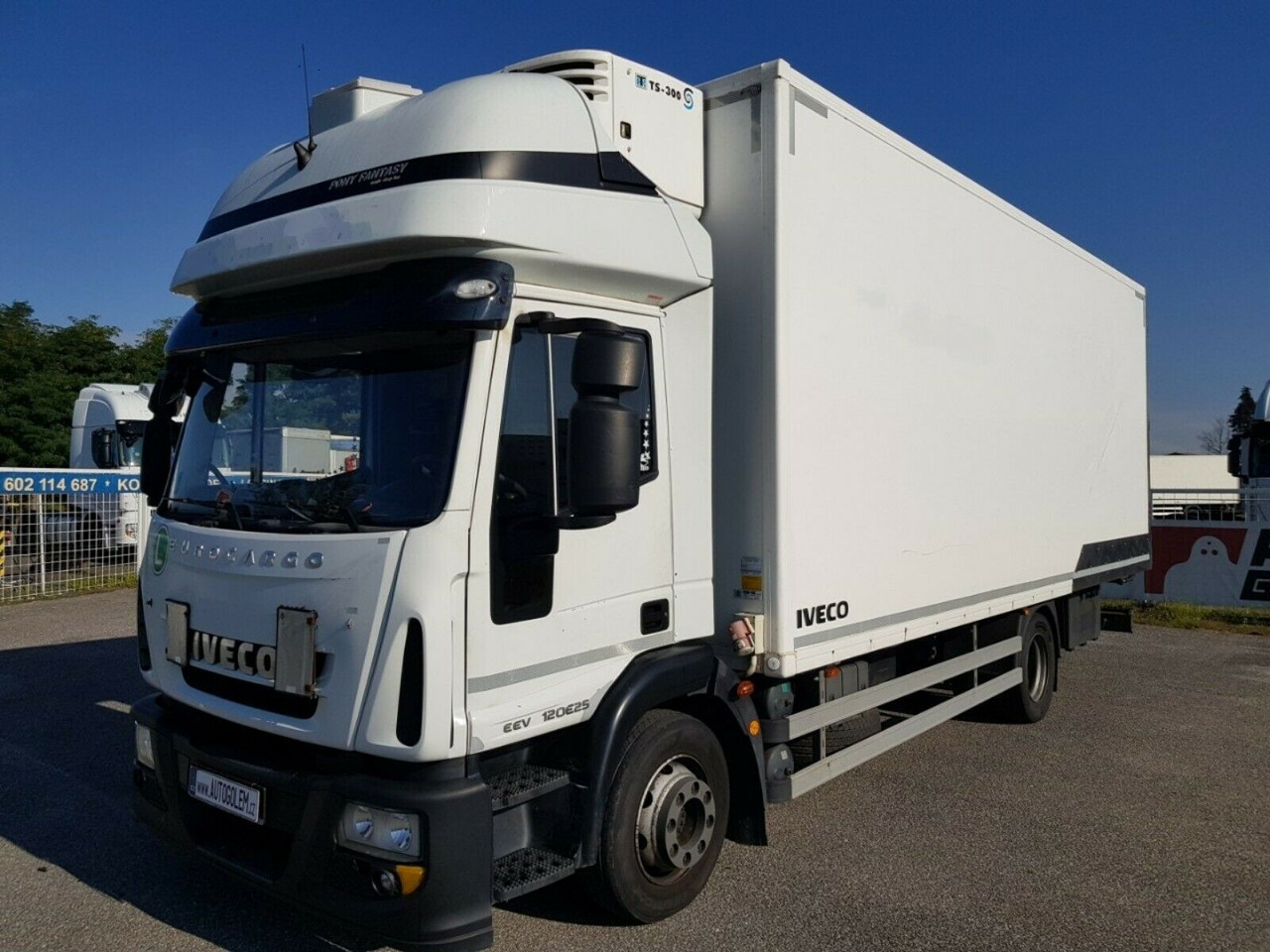 Iveco EUROCARGO ML 120E25 - Kravas automašīna refrižerators: foto 1 Iveco EUROCARGO ML 120E25 - Kravas automašīna refrižerators: foto 1