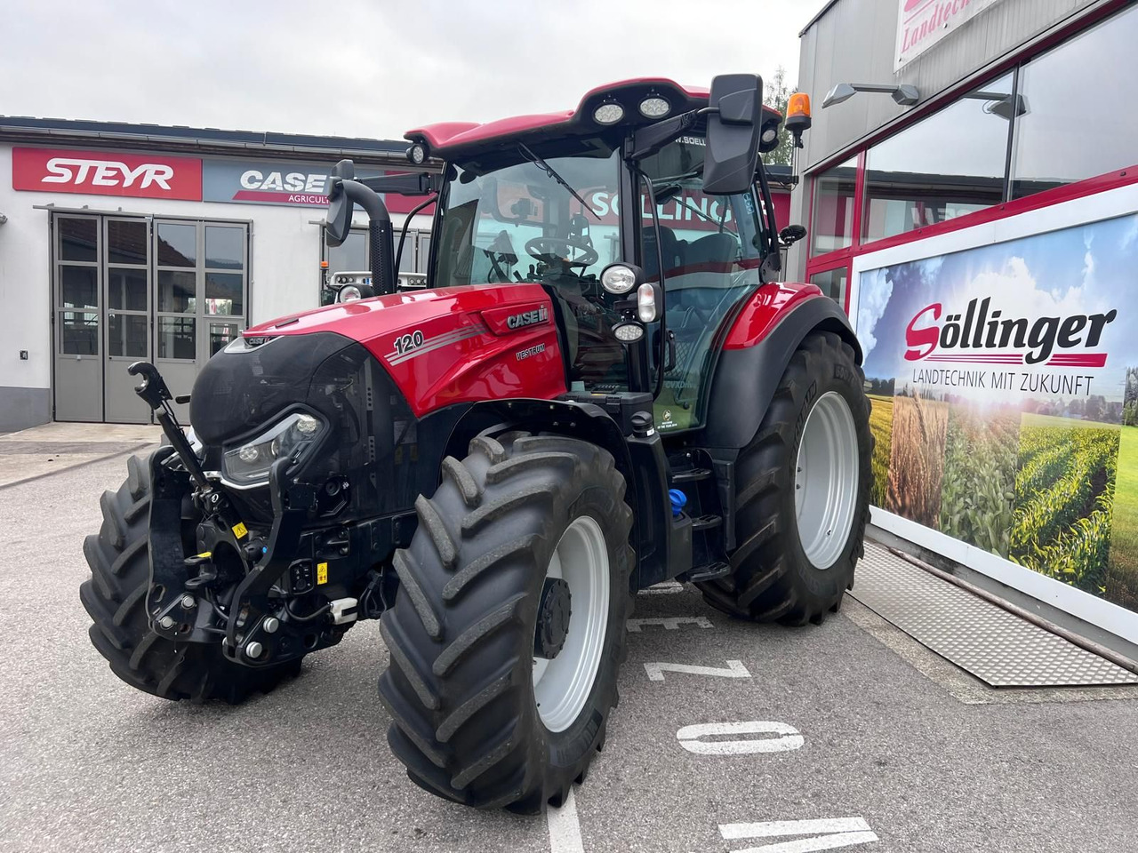 Case IH Vestrum 120 CVXDrive (MY23) - Traktors: foto 1 Case IH Vestrum 120 CVXDrive (MY23) - Traktors: foto 1