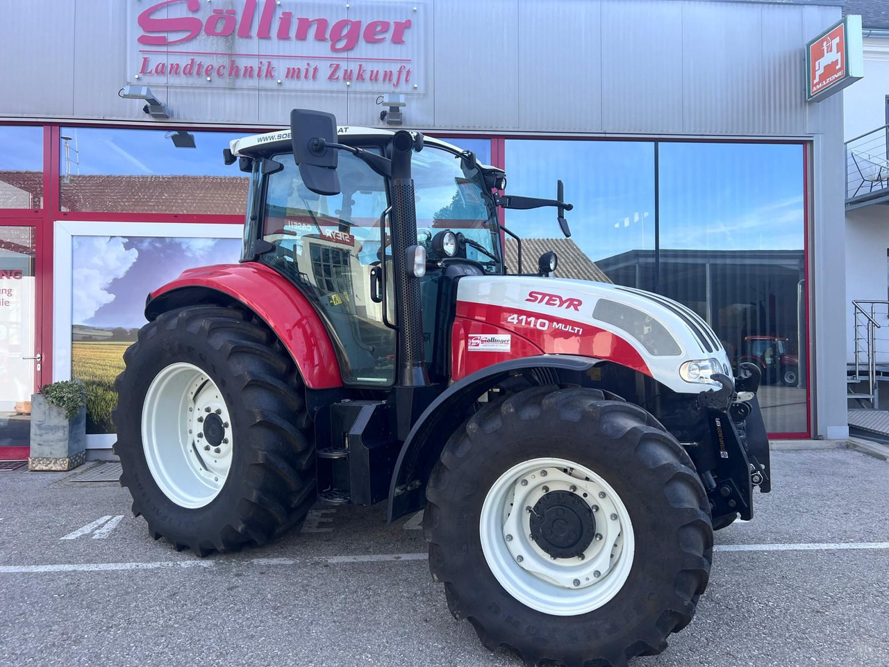 Steyr 4110 Multi (Stage V) - Traktors: foto 3 Steyr 4110 Multi (Stage V) - Traktors: foto 3