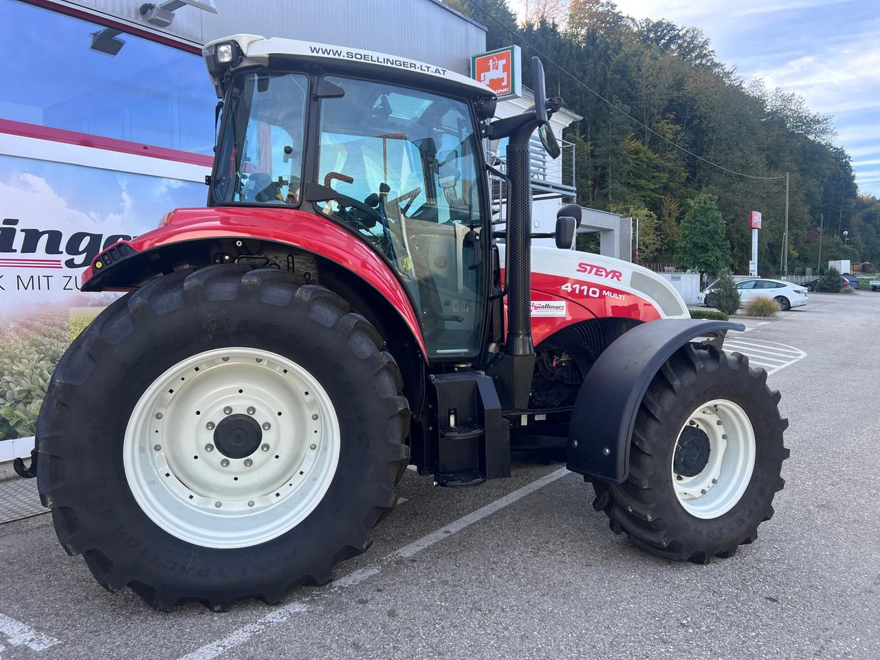 Steyr 4110 Multi (Stage V) - Traktors: foto 4 Steyr 4110 Multi (Stage V) - Traktors: foto 4