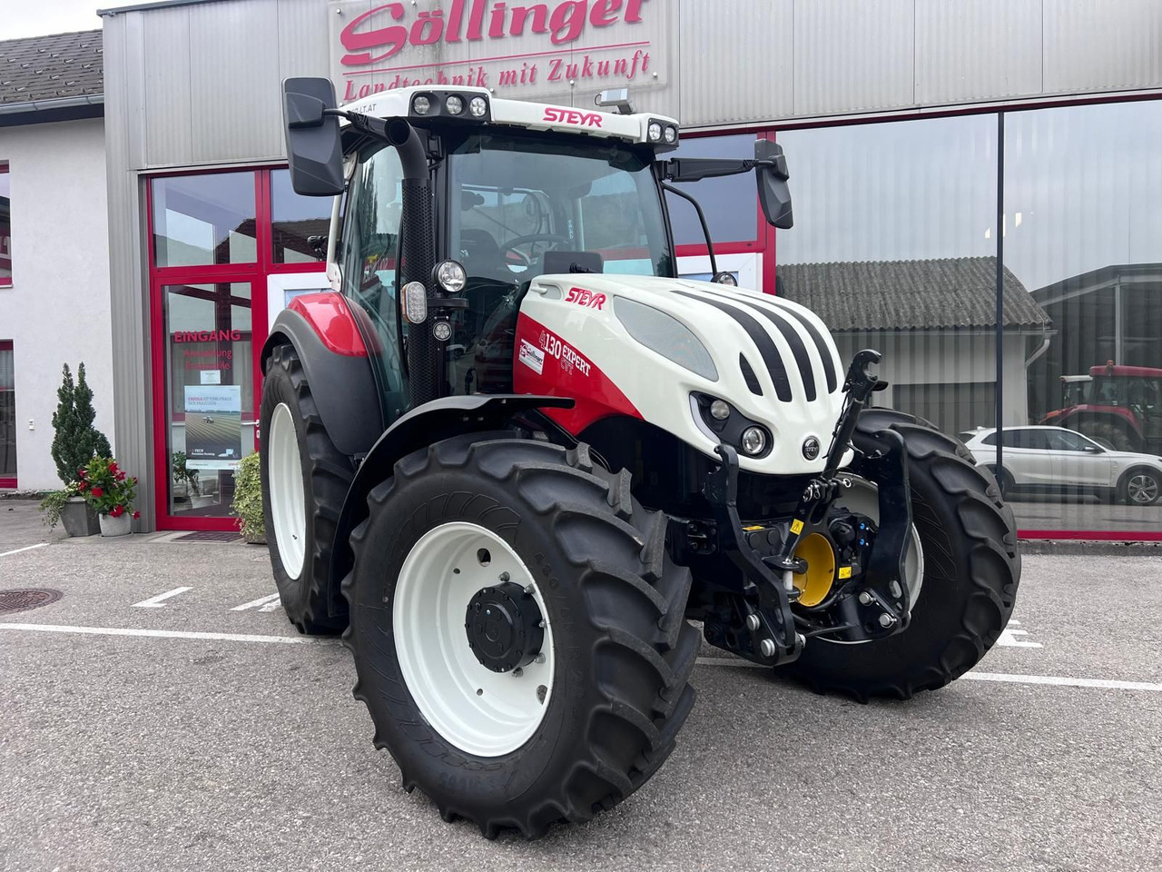 Steyr 4130 Expert CVT - Traktors: foto 3 Steyr 4130 Expert CVT - Traktors: foto 3