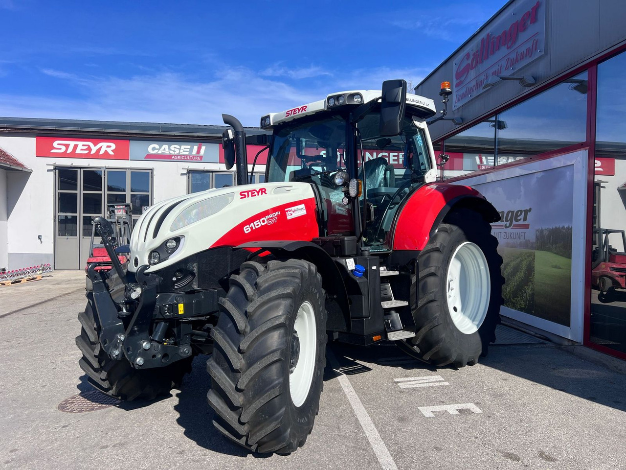 Steyr 6150 Profi CVT (Stage V) - Traktors: foto 1 Steyr 6150 Profi CVT (Stage V) - Traktors: foto 1