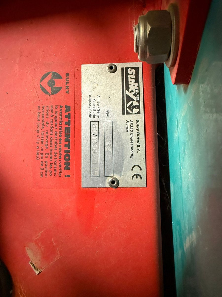Sulky DPX Wiegestreuer - Minerālmēslu izkliedētājs: foto 3 Sulky DPX Wiegestreuer - Minerālmēslu izkliedētājs: foto 3