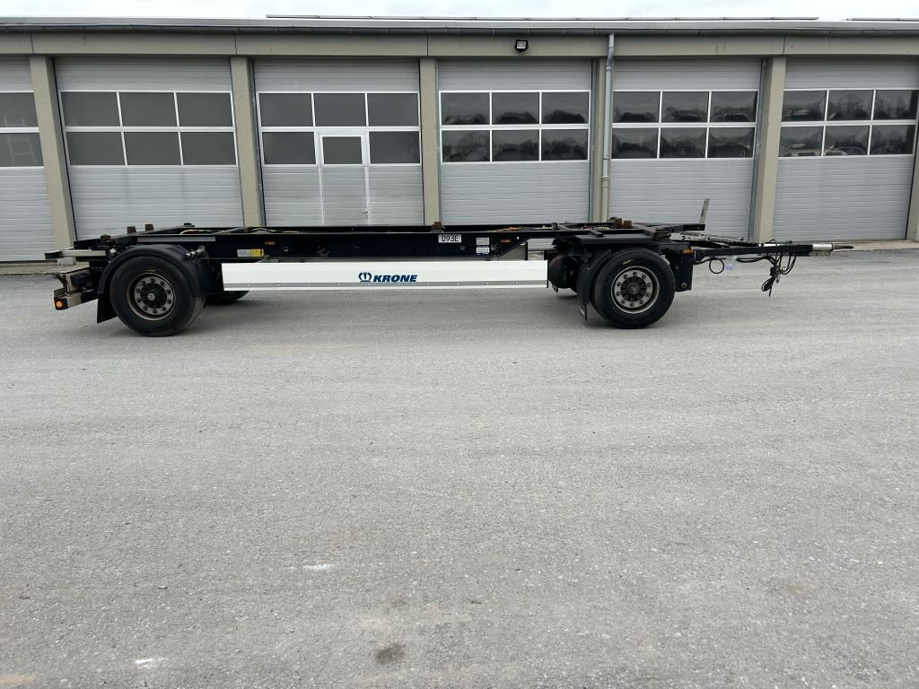 Krone 2 Achswechselfahrgestell, Typ: MAXI AZW 18 eL3B7 - Piekabe noņemamā virsbūve/ Konteineru vedējs: foto 1 Krone 2 Achswechselfahrgestell, Typ: MAXI AZW 18 eL3B7 - Piekabe noņemamā virsbūve/ Konteineru vedējs: foto 1