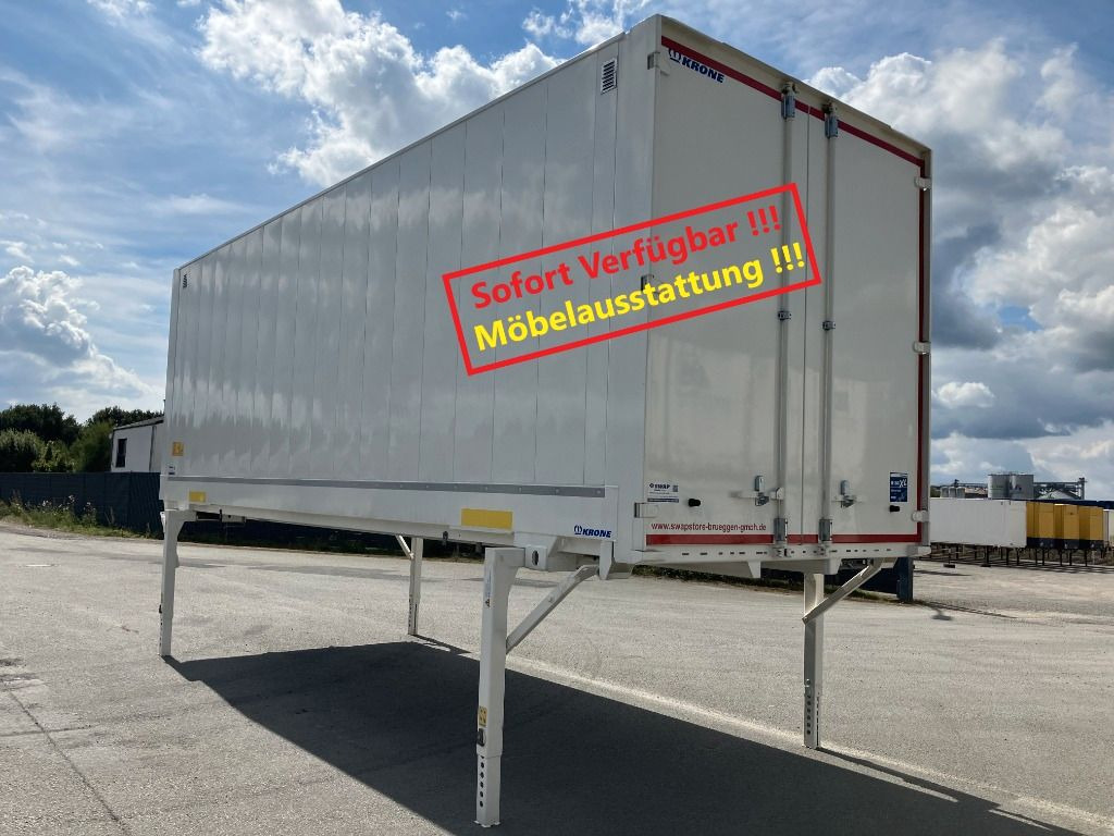 Krone Wechselbrücke Koffer - Maināmā virsbūve - furgons: foto 1 Krone Wechselbrücke Koffer - Maināmā virsbūve - furgons: foto 1