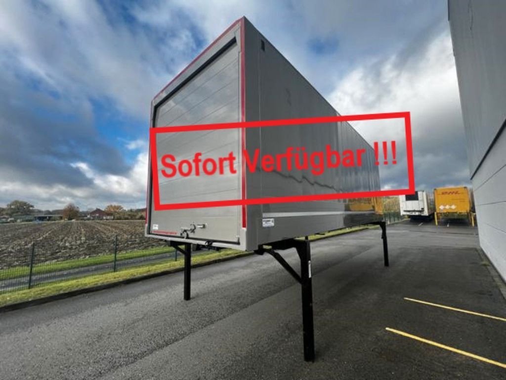 Krone Wechselkoffer Heck Alu.- Rolltor - Maināmā virsbūve - furgons: foto 1 Krone Wechselkoffer Heck Alu.- Rolltor - Maināmā virsbūve - furgons: foto 1