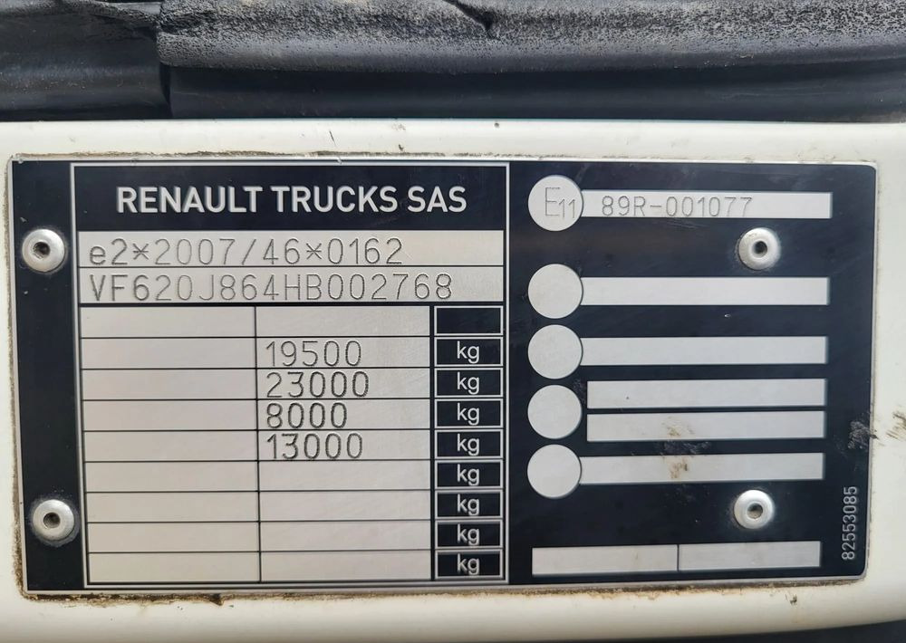 Atkritumu vedējs Renault Renault Gama D16 SEMAT: foto 12