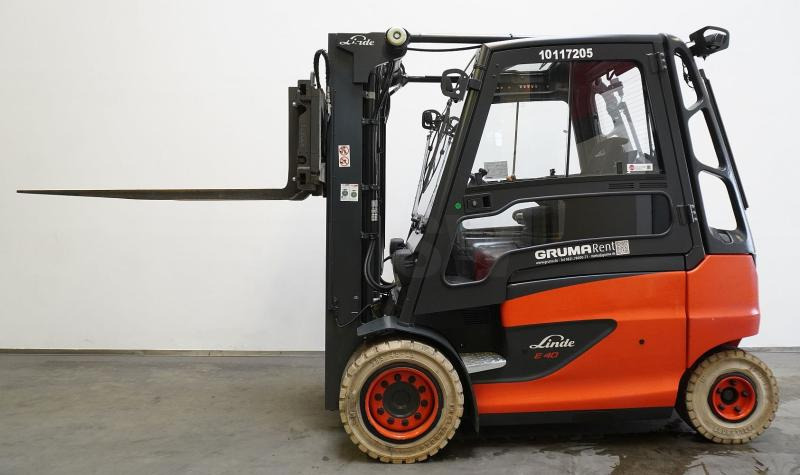 Linde E 40/600 H 388 - Elektroiekrāvējs: foto 4 Linde E 40/600 H 388 - Elektroiekrāvējs: foto 4