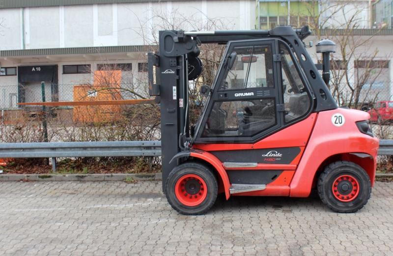 Linde H 80 D EVO 396-03 - Dīzeļiekrāvējs: foto 4 Linde H 80 D EVO 396-03 - Dīzeļiekrāvējs: foto 4