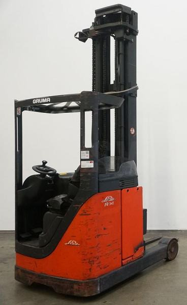 Linde R 14 113-02 - Bīdmasta krautņotājs: foto 1 Linde R 14 113-02 - Bīdmasta krautņotājs: foto 1