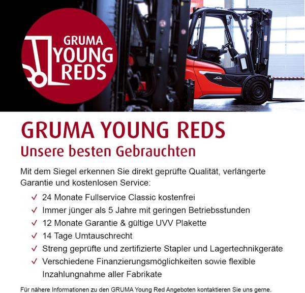Linde R 14 N 1120-01 - Bīdmasta krautņotājs: foto 2 Linde R 14 N 1120-01 - Bīdmasta krautņotājs: foto 2