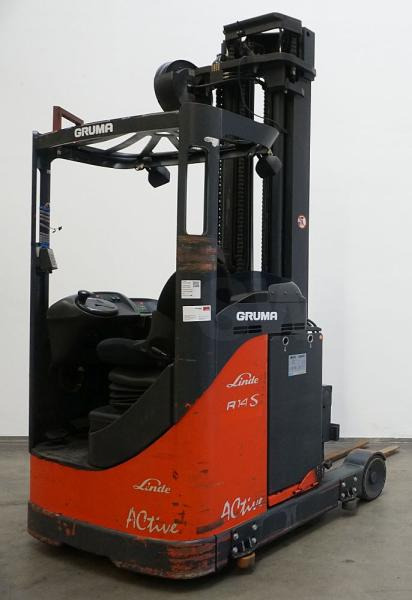 Linde R 14 S 115-02 - Bīdmasta krautņotājs: foto 1 Linde R 14 S 115-02 - Bīdmasta krautņotājs: foto 1