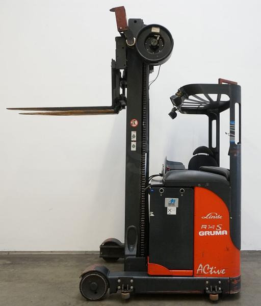 Linde R 14 S 115-02 - Bīdmasta krautņotājs: foto 4 Linde R 14 S 115-02 - Bīdmasta krautņotājs: foto 4