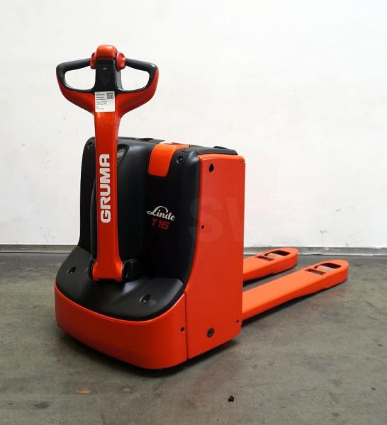 Linde T 16 1152 - Rokas palešu ratiņi: foto 1 Linde T 16 1152 - Rokas palešu ratiņi: foto 1