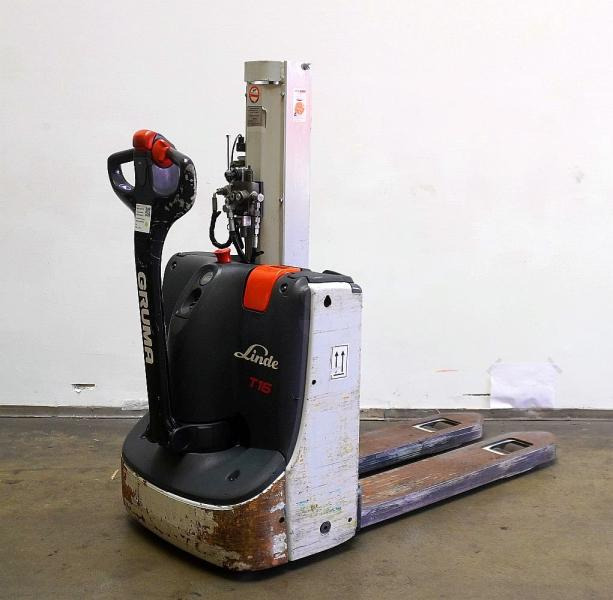 Linde T 16 1152 - Rokas palešu ratiņi: foto 1 Linde T 16 1152 - Rokas palešu ratiņi: foto 1