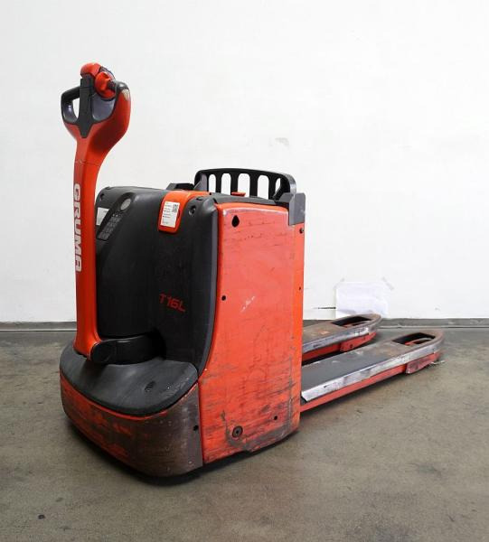 Linde T 16 L 1152 - Rokas palešu ratiņi: foto 1 Linde T 16 L 1152 - Rokas palešu ratiņi: foto 1