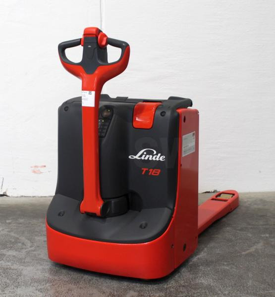 Linde T 18 1152-02 - Rokas palešu ratiņi: foto 1 Linde T 18 1152-02 - Rokas palešu ratiņi: foto 1