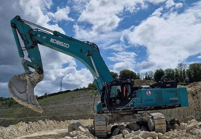 Kobelco SK850LC10 - Ekskavators: foto 1 Kobelco SK850LC10 - Ekskavators: foto 1