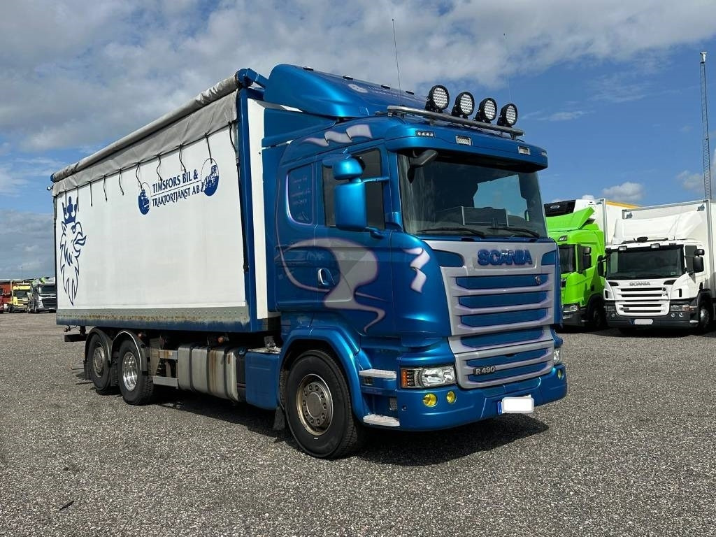 Scania R490LB6X2MNB Serie 4210 - Bortu kravas automašīna/ Platforma: foto 2 Scania R490LB6X2MNB Serie 4210 - Bortu kravas automašīna/ Platforma: foto 2