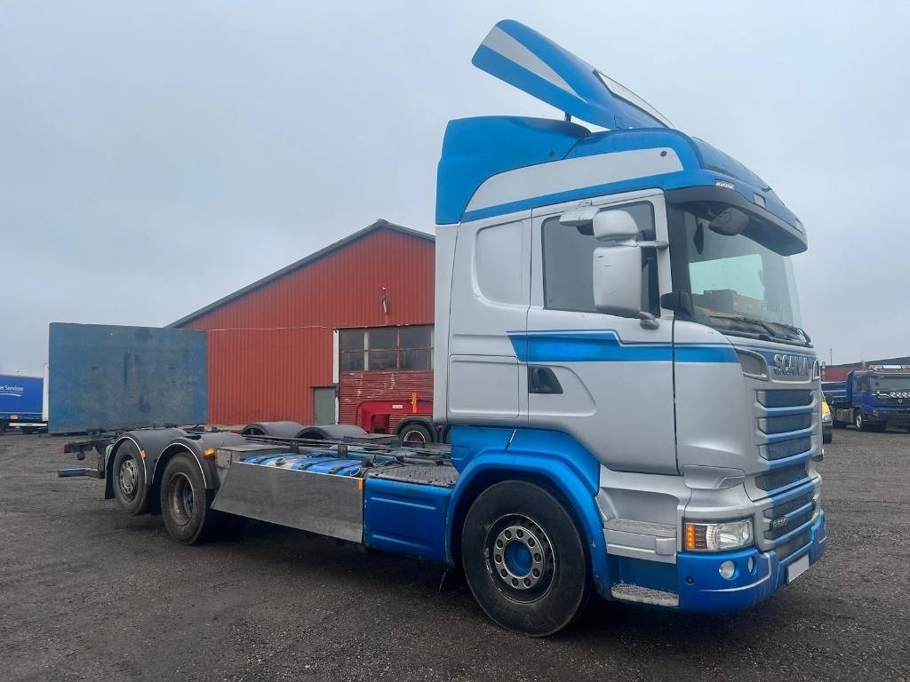 Scania R580 LB 6X2*4 MNB serie 2906 - Šasija kravas automašīna: foto 2 Scania R580 LB 6X2*4 MNB serie 2906 - Šasija kravas automašīna: foto 2