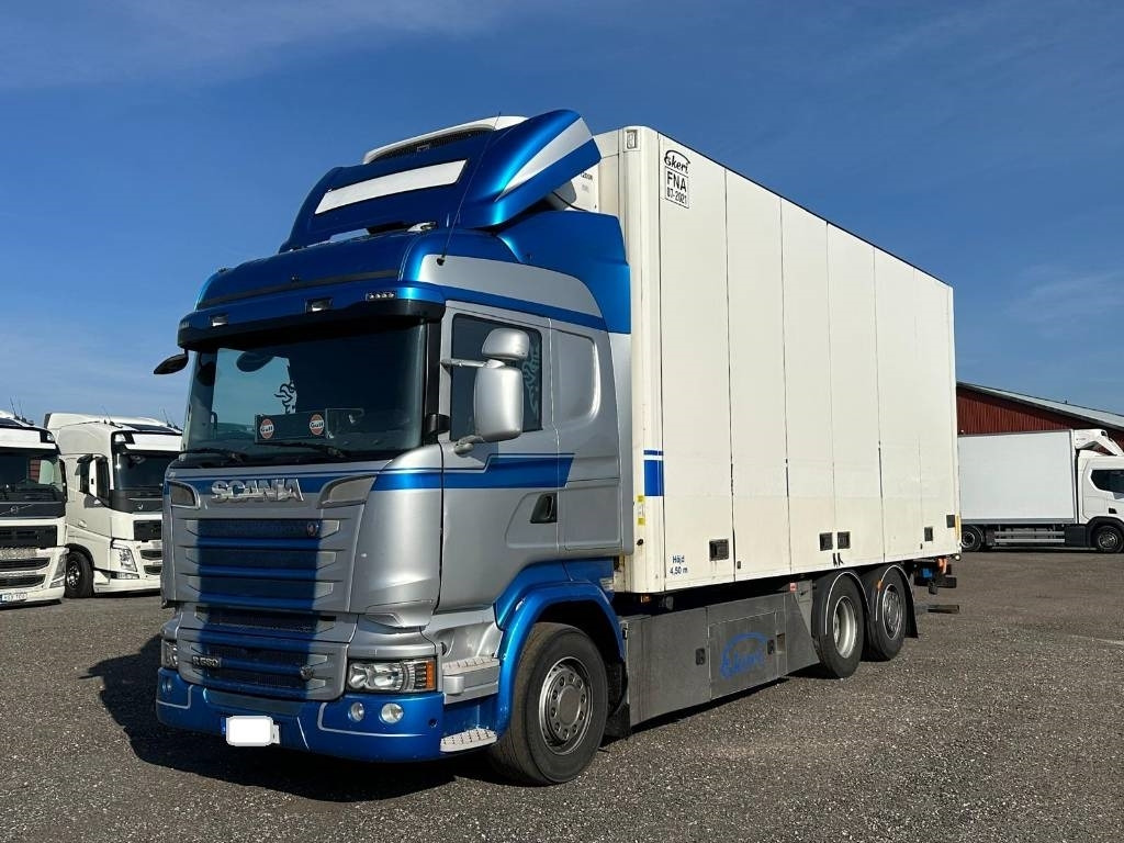 Scania R580 serie 3534 - Kravas automašīna refrižerators: foto 1 Scania R580 serie 3534 - Kravas automašīna refrižerators: foto 1