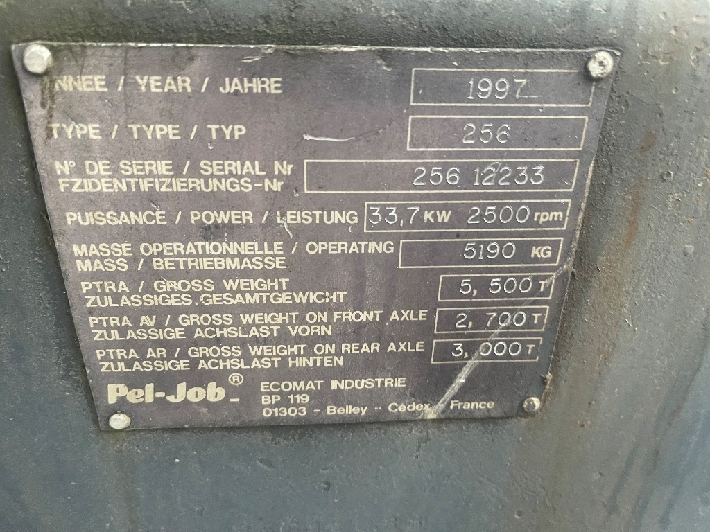 Peljop EW 256  - Riteņu ekskavators: foto 4 Peljop EW 256  - Riteņu ekskavators: foto 4