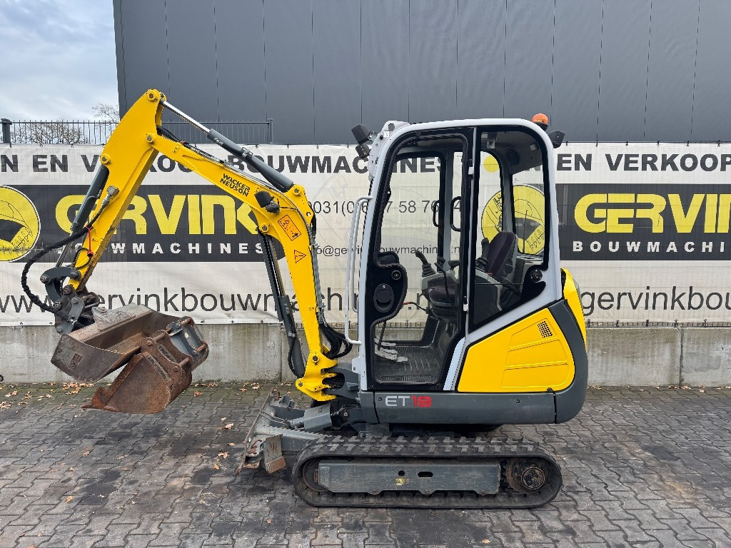 Wacker Neuson ET 18 - Mini-ekskavators: foto 1 Wacker Neuson ET 18 - Mini-ekskavators: foto 1