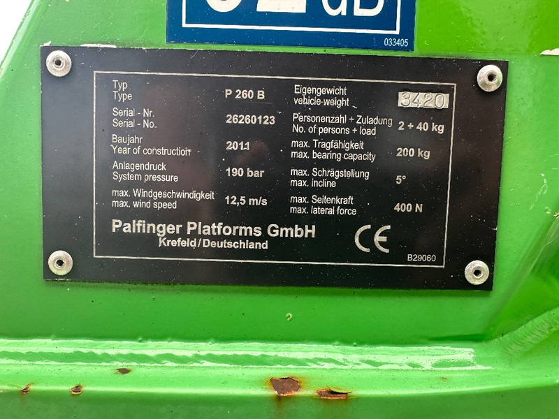 Palfinger P 260 B op Nissan Cabstar - Autopacēlājs: foto 4 Palfinger P 260 B op Nissan Cabstar - Autopacēlājs: foto 4