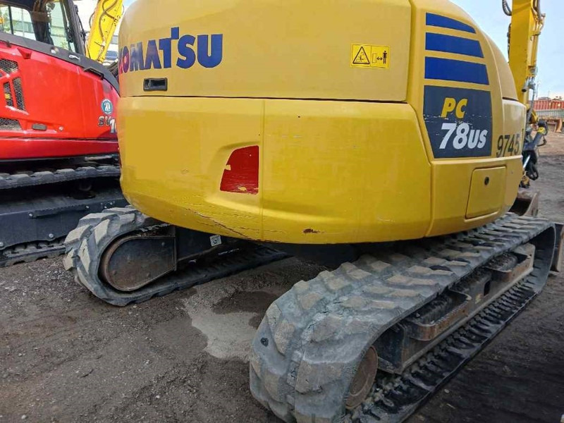 Komatsu PC78US-10 - Mini-ekskavators: foto 4 Komatsu PC78US-10 - Mini-ekskavators: foto 4