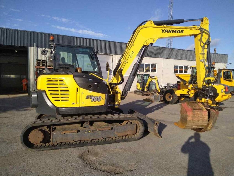 Yanmar SV 100-2A - Mini-ekskavators: foto 2 Yanmar SV 100-2A - Mini-ekskavators: foto 2