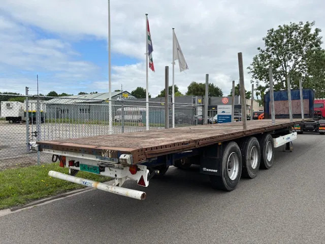 Krone SD Flatbed met rongen 41 ton standard chassis - Bortu puspiekabe/ Platforma: foto 4 Krone SD Flatbed met rongen 41 ton standard chassis - Bortu puspiekabe/ Platforma: foto 4