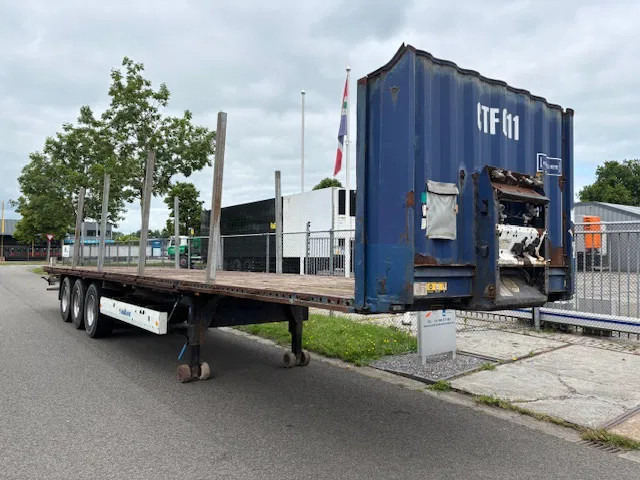 Krone SD Flatbed met rongen 41 ton standard chassis - Bortu puspiekabe/ Platforma: foto 3 Krone SD Flatbed met rongen 41 ton standard chassis - Bortu puspiekabe/ Platforma: foto 3